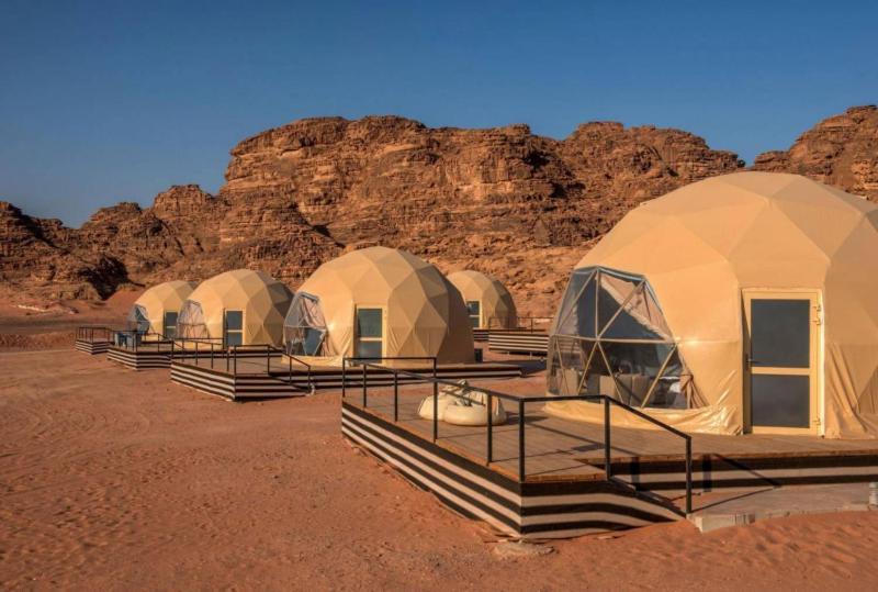 Wadi Rum Quiet Camp ภายนอก รูปภาพ